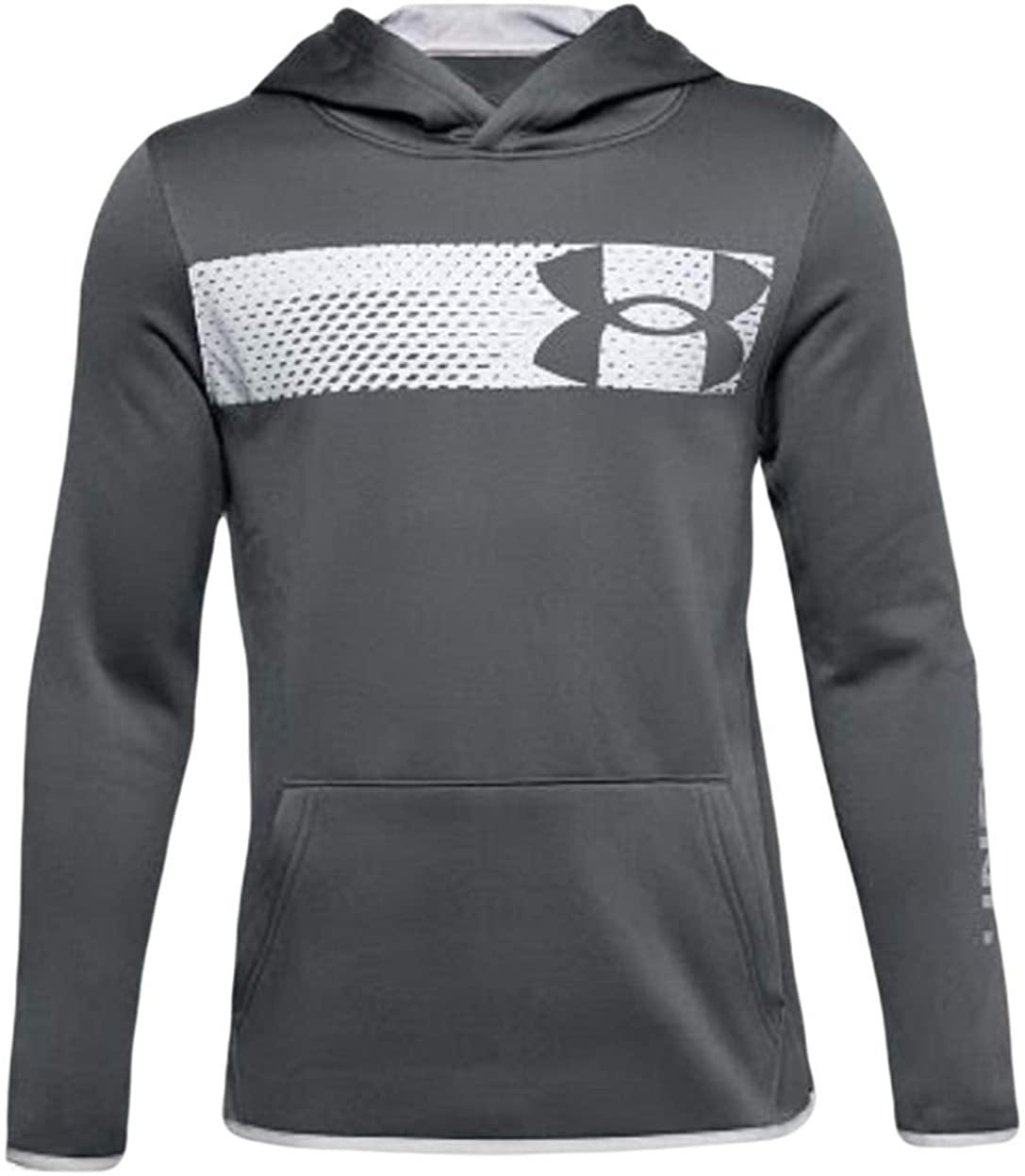Under Armour Boys' Fleece Branded Hoodie