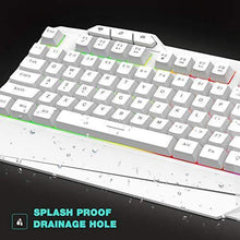 
                        
                          画像をギャラリービューアに読み込む, havit Keyboard Rainbow Backlit Wired Gaming Keyboard Mouse Combo, LED 104 Keys USB Ergonomic Wrist Rest Keyboard, 4800 DPI Mouse for PC Gamer (White) - JOY2ESpree
                        
                      