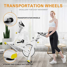 
                        
                          將圖片載入圖庫檢視器 HONRISE Indoor Exercise Bike, Shock-absorbing Cycling Bike, with LCD Display, Speed Adjustment, Seat Cushion, Ipad Mount - JOY2ESpree
                        
                      