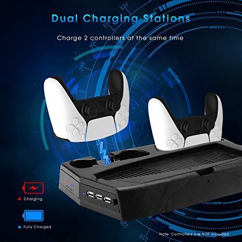 Kootek Cooling Station for PS5 PlayStation 5 Console - JOY2ESpree