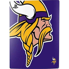 
                        
                          Load image into Gallery viewer, Skinit Decal Gaming Skin Compatible with PS5 Console - Officially Licensed NFL Minnesota Vikings Retro Logo Design - JOY2ESpree
                        
                      