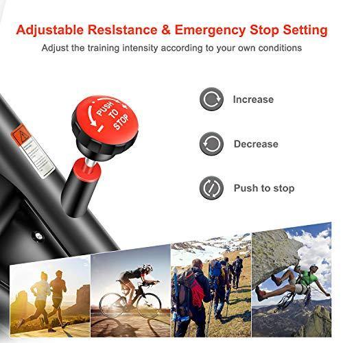 RELIFE REBUILD YOUR LIFE Exercise Bike Indoor Cycling Bike Fitness Stationary - JOY2ESpree