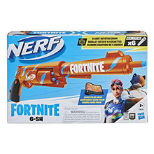 
                        
                          Muat gambar ke penampil Galeri, NERF Fortnite 6-SH Dart Blaster -- Camo Pulse Wrap, Hammer Action Priming, 6-Dart Rotating Drum, Includes 6 Official Elite Darts
                        
                      