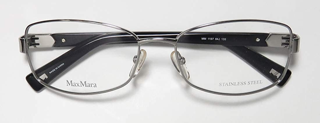 Max Mara 1197 Womens/Ladies Designer Full-rim Flexible Hinges Shape Premium Segment Eyeglasses/Eyewear