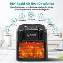 
                        
                          Muat gambar ke penampil Galeri, KOIOS Air Fryer, Electric Hot Airfryers Oven / XXL 7.8 QT Large Air Fryer Dehydrator - JOY2ESpree
                        
                      