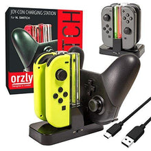 
                        
                          Muat gambar ke penampil Galeri, Orzly Nintendo Switch Joy Con Charging Dock, Pro Controller Charging Station - JOY2ESpree
                        
                      