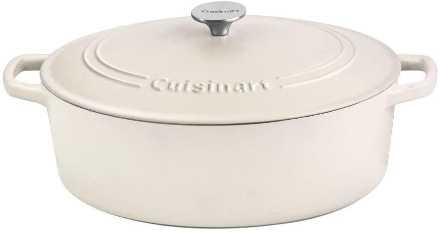 Cuisinart Cast Iron Casserole, Terracotta Orange, 7-Quart - JOY2ESpree