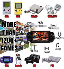
                        
                          Cargar imagen en el visor de la galería, EDCsalute Handheld Game Console, Built-in 1200 Classic Games 4.3’’ HD Screen Retro Gaming System - JOY2ESpree
                        
                      
