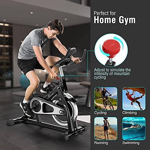 PERLECARE Indoor Cycling Bike, Sturdy Exercise Bike Stationary with 35 LBS Flywheel - JOY2ESpree