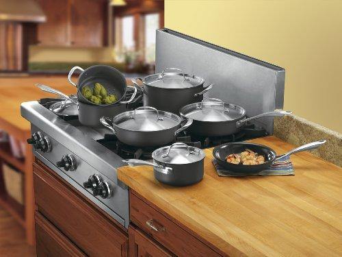 Cuisinart GG-12 GreenGourmet Hard-Anodized Nonstick 12-Piece Cookware Set - JOY2ESpree