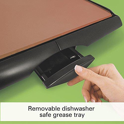 Hamilton Beach 38518R Durathon Ceramic Griddle, 200 sq. in, Black - JOY2ESpree