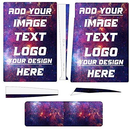 Custom Skin for PS5 Console and Controllers,Personalized Vinyl Sticker Compatible with Playstation 5 Standard Edition - JOY2ESpree