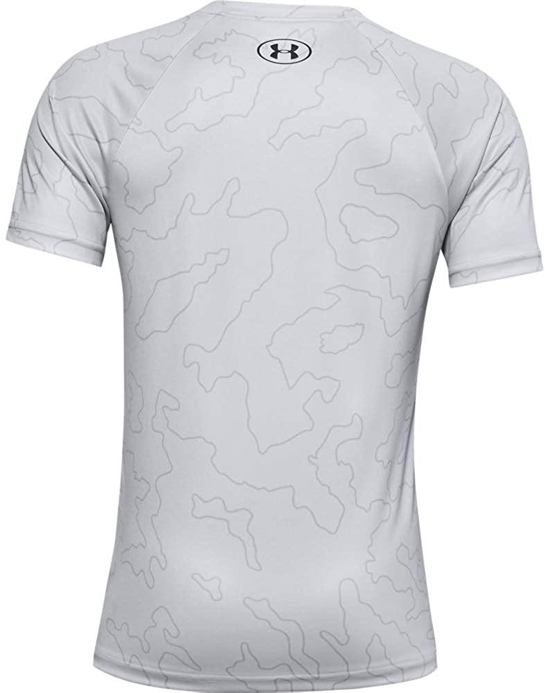Under Armour Boys' Tech Big Logo Printed Short Sleeve Gym T-Shirt