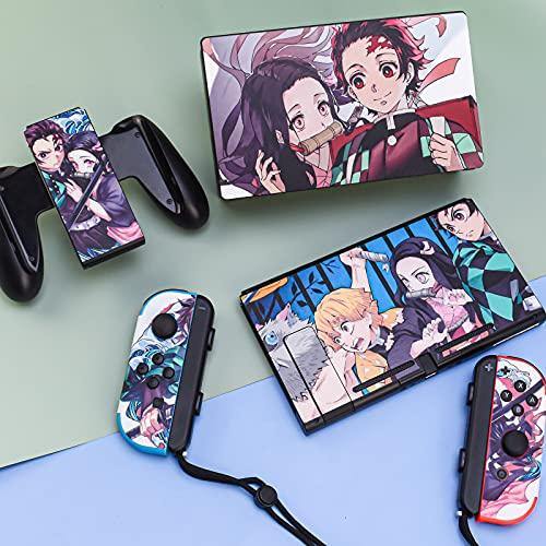 DLseego Switch Skin Sticker Pretty Pattern Full Wrap Skin Protective Film Sticker Compatible with Nintendo Switch - Boys and Girls - JOY2ESpree