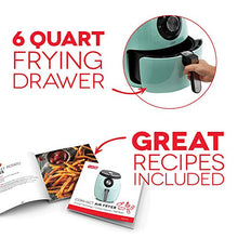 
                        
                          Load image into Gallery viewer, Dash DFAF455GBAQ01 Deluxe Electric Air Fryer + Oven Cooker with Temperature Control
                        
                      