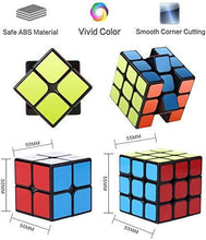 
                        
                          將圖片載入圖庫檢視器 Speed Cube Set, ROXENDA Magic Cube Set of 2x2x2 3x3x3 Cube Smooth Puzzle Cube - JOY2ESpree
                        
                      