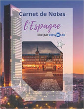 
                        
                          將圖片載入圖庫檢視器 Carnet de Notes - l'Espagne: [Gd. Format] : Sommaire + 100 pages lignées et numérotées (French Edition)
                        
                      