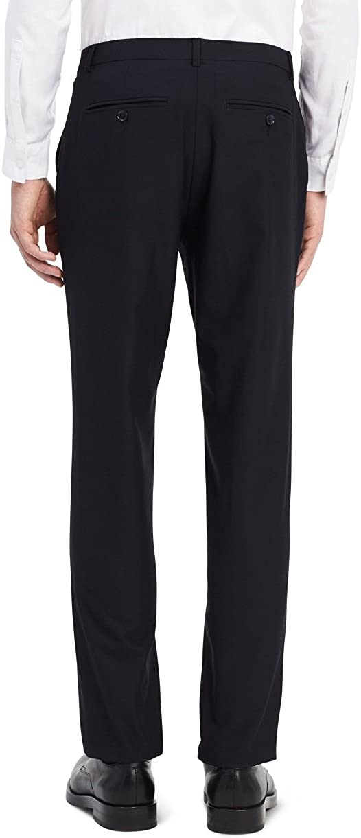 Calvin Klein Men's Slim Fit Solid Suit Separate Pants Infinite Stretch