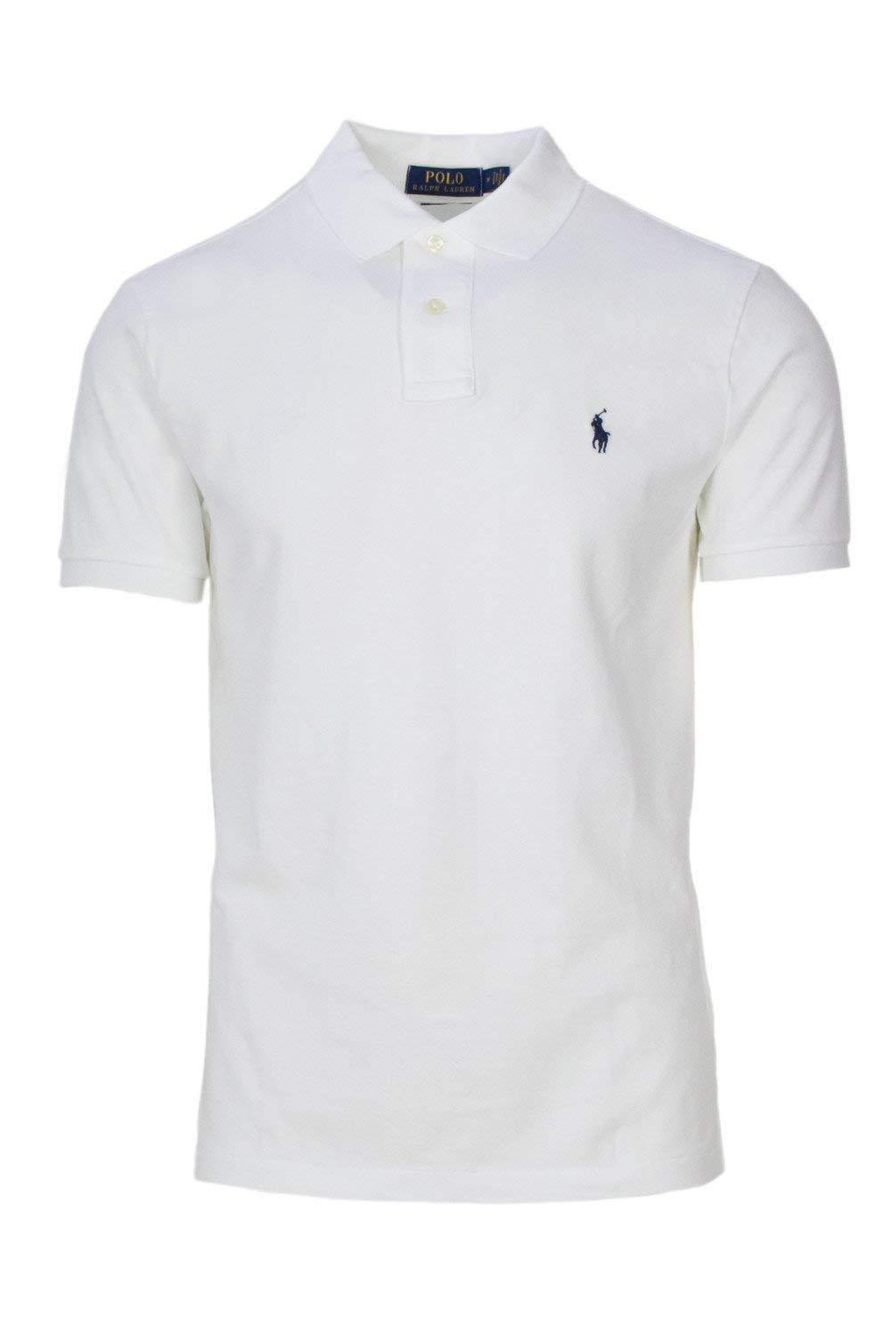Polo RL Men's Custom Slim Fit Mesh Pony Shirt