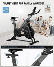 
                        
                          將圖片載入圖庫檢視器 Stationary Bike with Magnetic Resistance Exercise Bikes Indoor Cycling Bike Fully Adjustable Comfortable Seat and Handlebar for Home Cardio Workout - JOY2ESpree
                        
                      