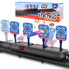 
                        
                          गैलरी व्यूवर में इमेज लोड करें, STOTOY Electronic Targets for Nerf Guns, Running Shooting Target Scoring Auto Reset Digital Targets with Track, Practice Toys with Moving and Static Modes,Toy for Kids-Boys &amp; Girls
                        
                      