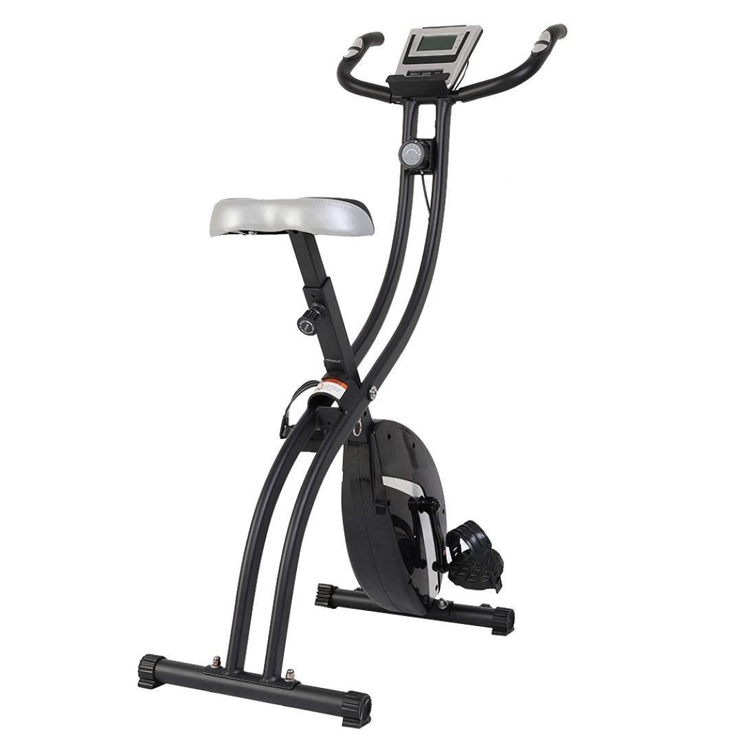 Foldable Exercise Bike Adjustable Magnetic Resistance Indoor Cycling Bike Portable Indoor Stationary Bike - JOY2ESpree