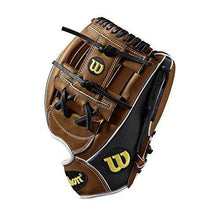 
                        
                          Cargar imagen en el visor de la galería, Wilson A2000 11.75-Inch SuperSkin Baseball Glove, Saddle Tan/White/Black, Left (Right Hand Throw) - JOY2ESpree
                        
                      