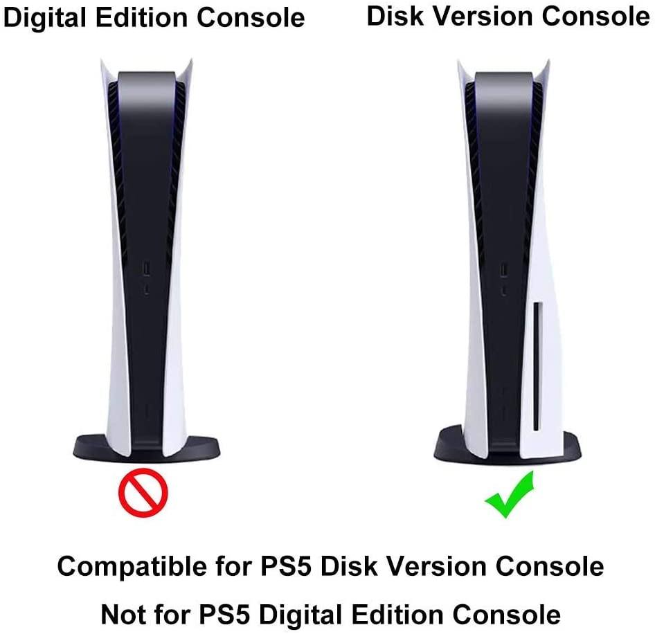 Aosai PS5 Silicone Skin Cover, Dustproof Anti-Scratch Anti-Fall Protector Case for Sony Playstation - JOY2ESpree