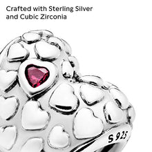 
                        
                          गैलरी व्यूवर में इमेज लोड करें, Pandora Jewelry Mom in a Million Heart Cubic Zirconia Charm in Sterling Silver - JOY2ESpree
                        
                      