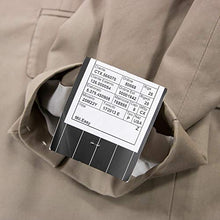 
                        
                          Load image into Gallery viewer, Ermenegildo Zegna Mil Easy Tan Cotton Twill Half Lined Vented Flat Front 2Btn Suit 42R
                        
                      