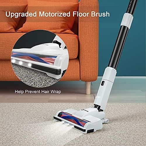 NEQUARE Cordless Vacuum Cleaner, Stick Vacuum Cleaner with 280W 25Kpa Powerful Suction 40min Runtime - JOY2ESpree