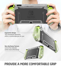 
                        
                          將圖片載入圖庫檢視器 Mumba Dockable Case Compatible for Nintendo Switch, [Blade Series] TPU Grip Protective Cover Case with Ergonomic Design and Comfort Grip (Clear) - JOY2ESpree
                        
                      