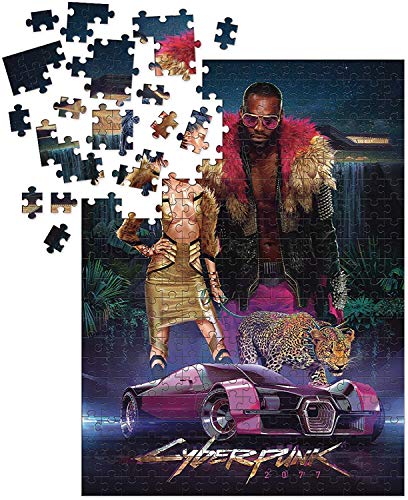 Dark Horse Deluxe Cyberpunk 2077 Neokitsch Puzzle, Multicolor