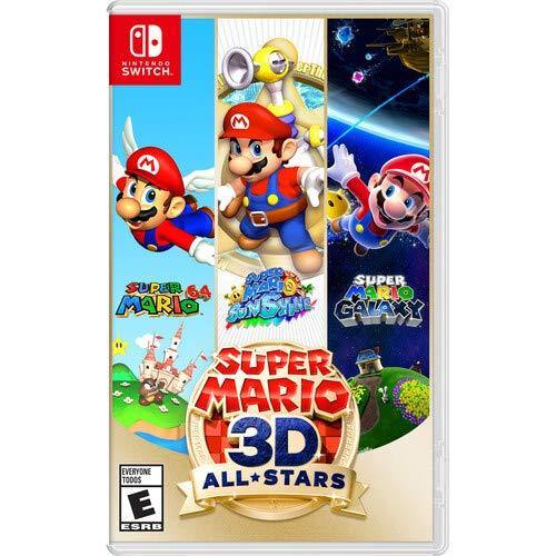 Nintendo Switch Lite (Turquoise) Console Bundle with Super Mario 3D All-Stars Game and 6Ave Cleaning Cloth - JOY2ESpree