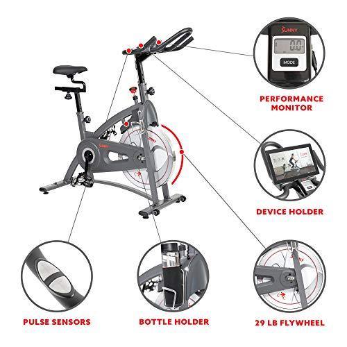 Sunny Health & Fitness Endurance Series Magnetic Indoor Cycling Exercise Bike - JOY2ESpree