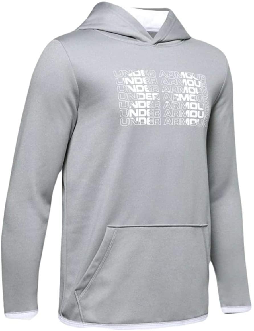 Under Armour Boys' Fleece Branded Hoodie