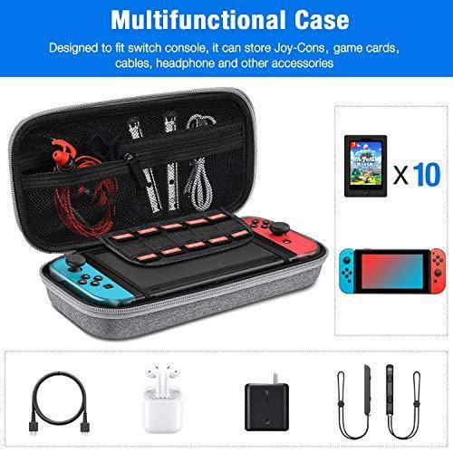 BEBONCOOL Carrying Case for Nintendo Switch, Switch Travel Case Work with Nintendo Switch Dock Case - JOY2ESpree