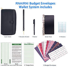 
                        
                          画像をギャラリービューアに読み込む, All-in-One Cash Envelopes Wallet Finances Organizer with 12 Budget Envelopes &amp; Budget Sheets
                        
                      