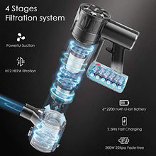
                        
                          將圖片載入圖庫檢視器 Cordless Vacuum, TOCMOC Vacuum Cleaner with 200W 22Kpa Super Suction Cordless Vacuum Cleaner 4 in 1 Handheld Stick Vacuum - JOY2ESpree
                        
                      