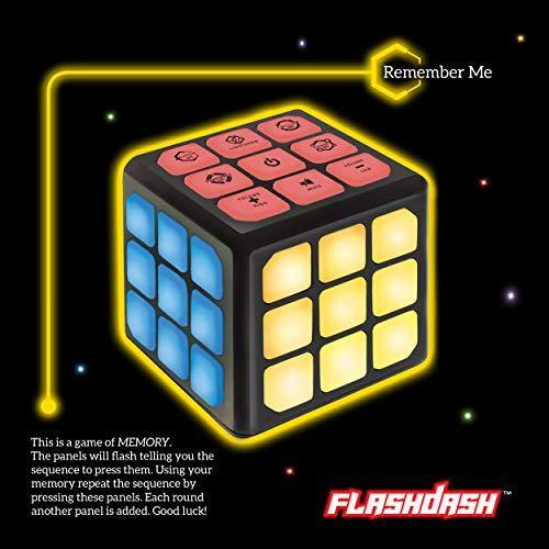 Flashing Cube Electronic Memory & Brain Game | 4-in-1 Handheld Game for Kids - JOY2ESpree