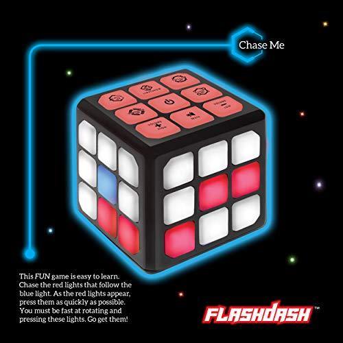 Flashing Cube Electronic Memory & Brain Game | 4-in-1 Handheld Game for Kids - JOY2ESpree