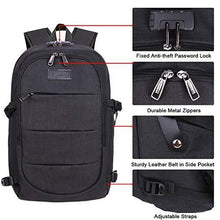 
                        
                          Muat gambar ke penampil Galeri, Travel Laptop Backpack Water Resistant Anti-Theft Bag with USB Charging Port - JOY2ESpree
                        
                      