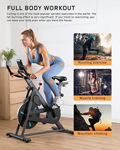 OVICX Indoor Cycling Bike Stationary Bike with Magnetic Resistance Indoor Cycling Bike Exercise Bikes - JOY2ESpree