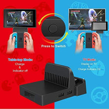 
                        
                          Cargar imagen en el visor de la galería, Ponkor Docking Station for Nintendo Switch, Charging Dock 4K HDMI TV Adapter Charger Set Replacement compatible - JOY2ESpree
                        
                      