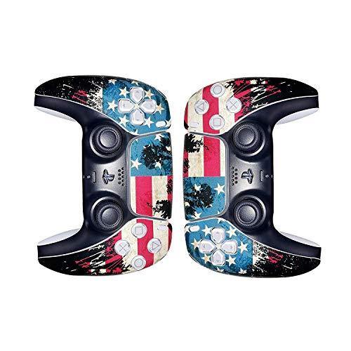 YK MALL PS5 Console PS5 Stickers Vinyl America Flag Skin Pattern Decals Skin Sticker - JOY2ESpree