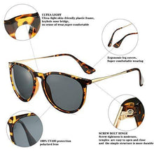 
                        
                          Muat gambar ke penampil Galeri, SUNGVG Polarized Sunglasses for Women Classic Round Retro Sun Glasses - JOY2ESpree
                        
                      