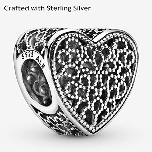 Pandora Jewelry Filled With Romance Sterling Silver Charm - JOY2ESpree