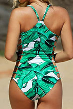 
                        
                          गैलरी व्यूवर में इमेज लोड करें, CUPSHE Women's Leaf V Neck Cutout Adjustable Straps One Piece Swimsuit
                        
                      