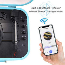
                        
                          將圖片載入圖庫檢視器 Record Player, Voksun Bluetooth Turntable with Built-in Stereo Speakers - JOY2ESpree
                        
                      