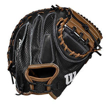 
                        
                          Cargar imagen en el visor de la galería, Wilson 2021 A2K M1D (CM) Right Hand Throw Baseball Glove - 33.5", Black Snakeskin/Saddle Tan - JOY2ESpree
                        
                      